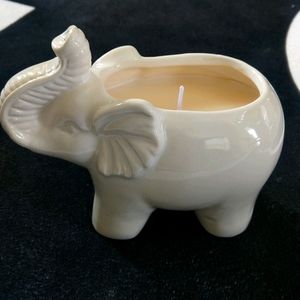 Brand new cute ceramic elephant scented candle
